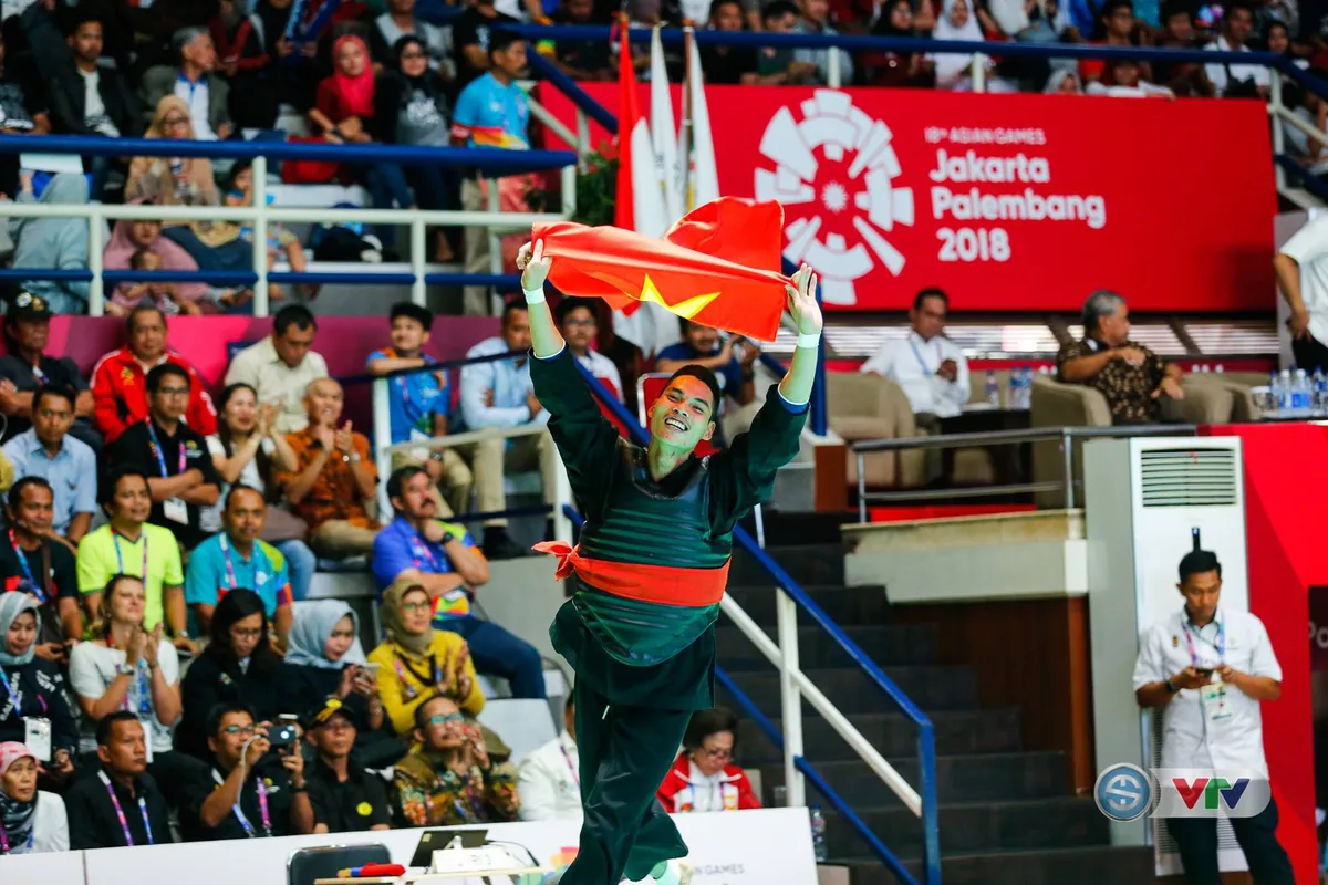 ASIAD 2018: Trần Đình Nam giành HCV, Pencak Silat liên tục báo tin vui - Ảnh 7. ASIAD 2018: Trần Đình Nam giành HCV, Pencak Silat liên tục báo tin vui - Ảnh 7.