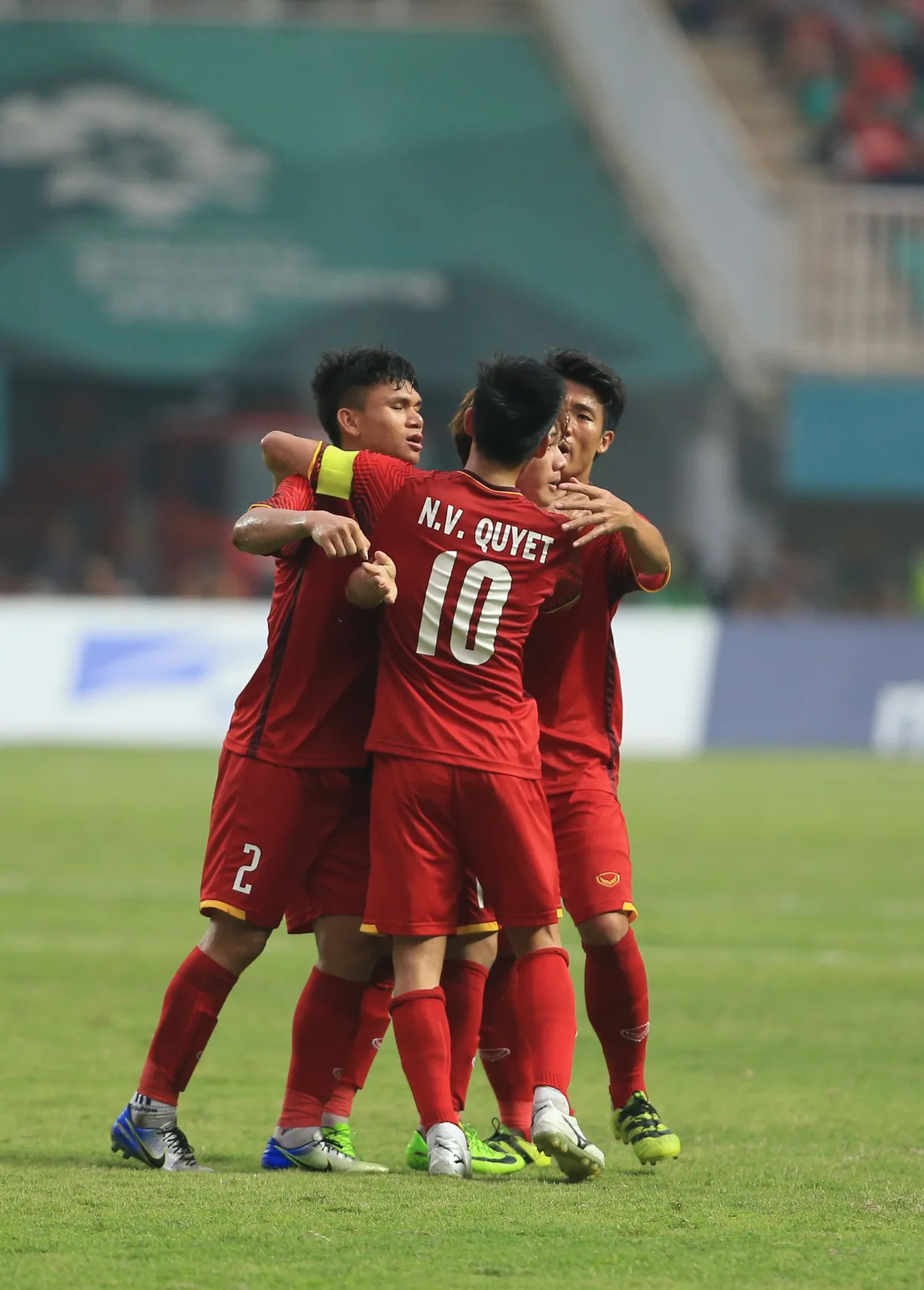 ẢNH: Olympic Việt Nam thất bại trước Olympic H&agrave;n Quốc v&agrave; dừng bước ở b&aacute;n kết ASIAD 2018 - Ảnh 14.