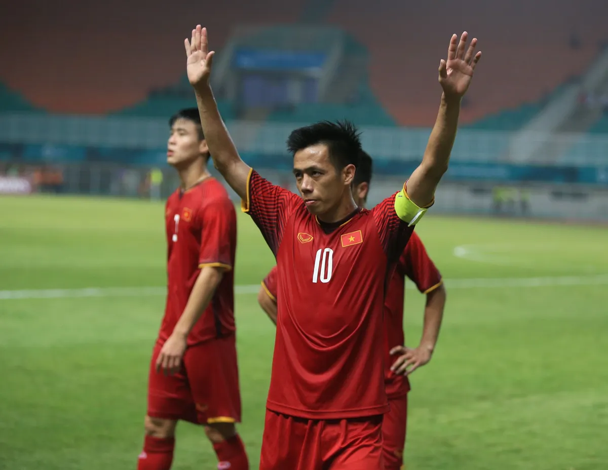 ẢNH: Olympic Việt Nam thất bại trước Olympic H&agrave;n Quốc v&agrave; dừng bước ở b&aacute;n kết ASIAD 2018 - Ảnh 15.