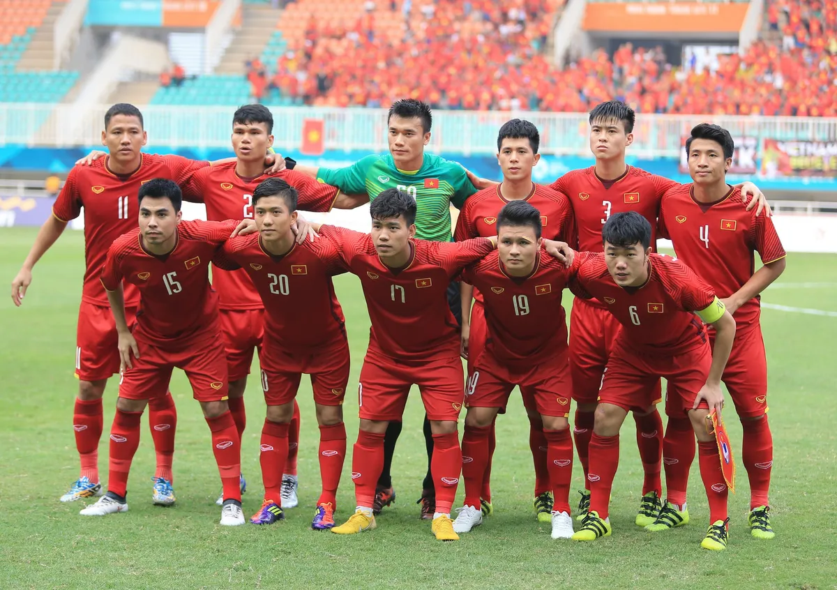 ẢNH: Olympic Việt Nam thất bại trước Olympic H&agrave;n Quốc v&agrave; dừng bước ở b&aacute;n kết ASIAD 2018 - Ảnh 2.