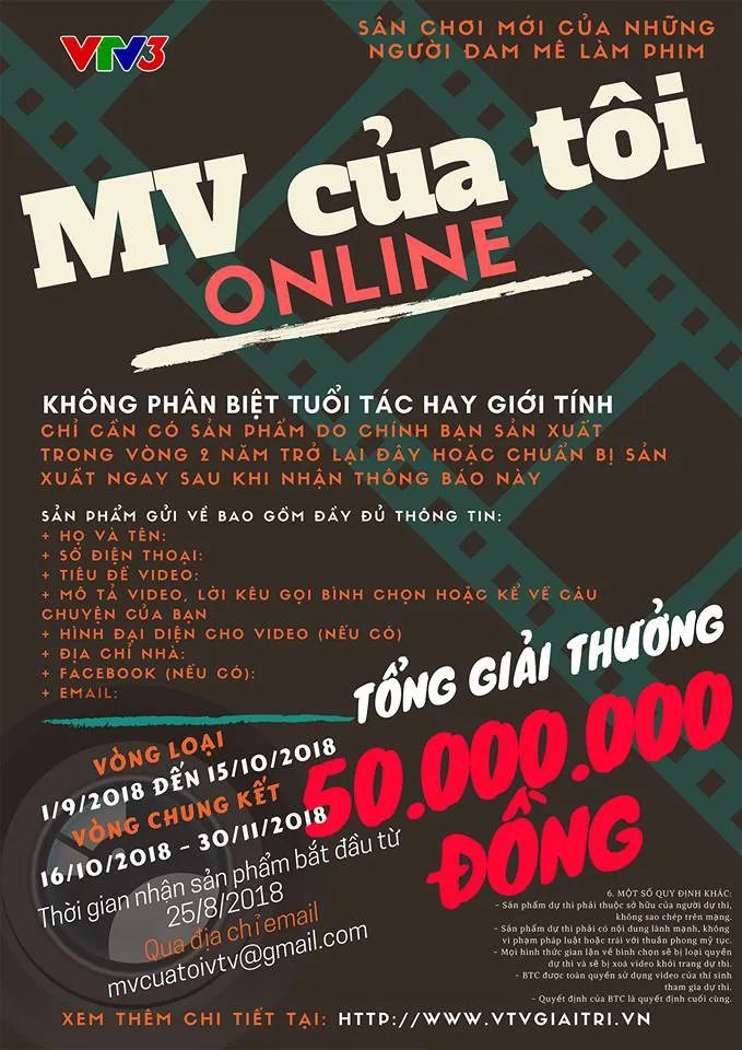 MV của tôi online - Sân chơi mới cho những bạn trẻ đam mê làm phim - Ảnh 1.