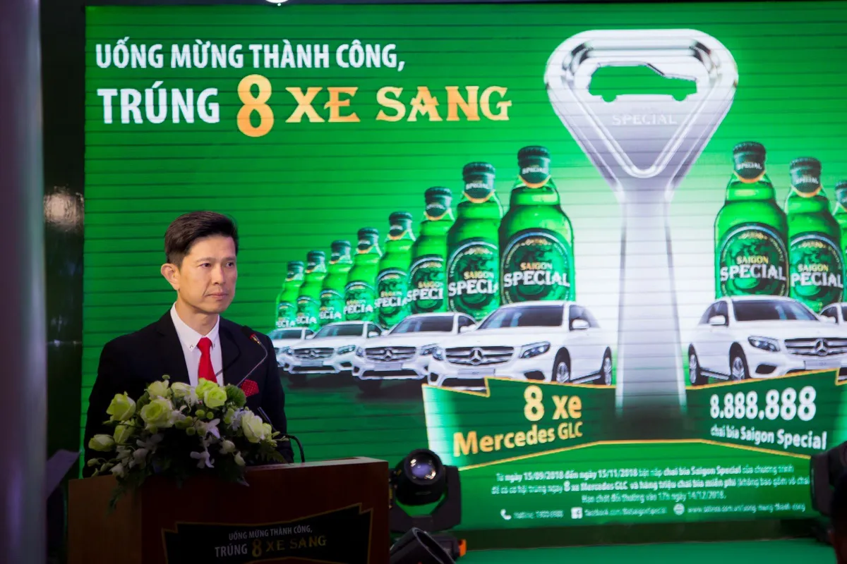 Bia Saigon Special săn tìm chủ nhân giải thưởng của chương trình “Uống mừng thành công, trúng tám xe sang” - Ảnh 3. Bia Saigon Special săn tìm chủ nhân giải thưởng của chương trình “Uống mừng thành công, trúng tám xe sang” - Ảnh 3.