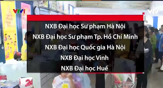 Thêm 5 nhà xuất bản được cấp phép xuất bản sách giáo khoa - Ảnh 1.