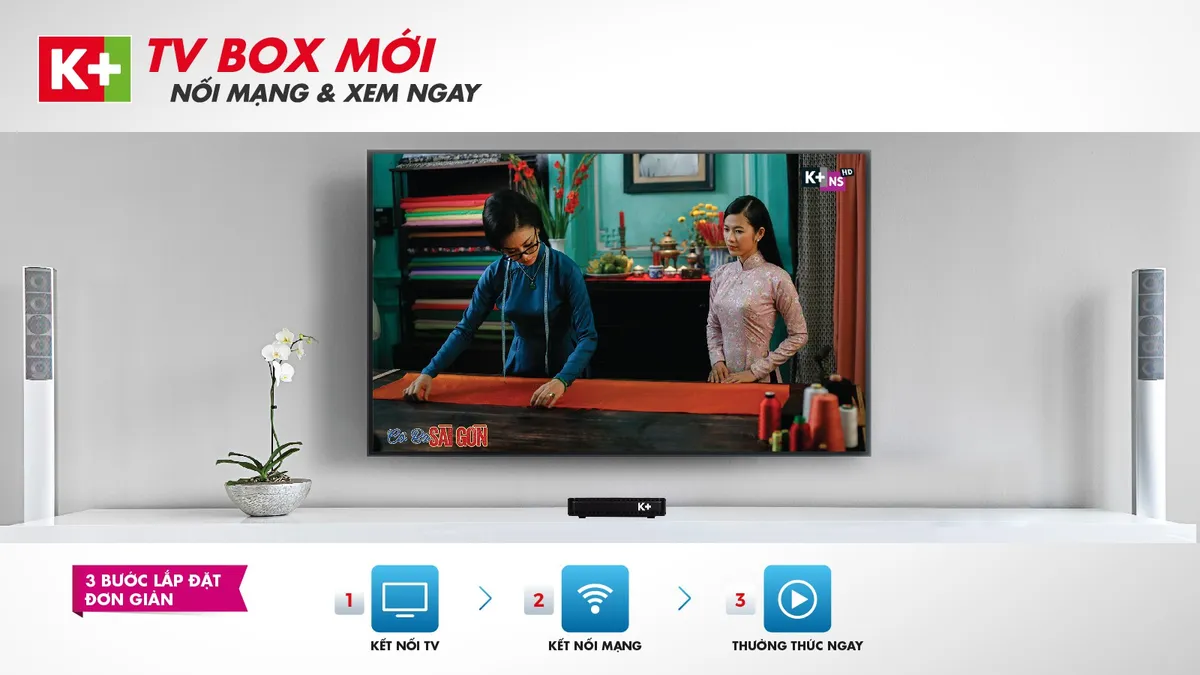 K+ ra mắt đầu xem truyền hình qua Internet K+ TV Box - Ảnh 1.