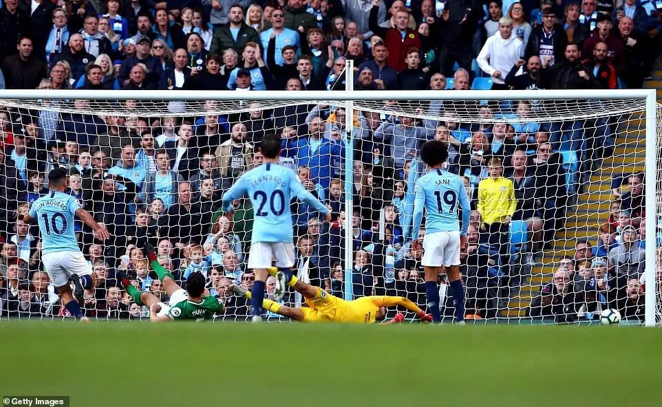 VIDEO Man City 2-0 Brighton: Tuyệt vời Aguero! - Ảnh 2. VIDEO Man City 2-0 Brighton: Tuyệt vời Aguero! - Ảnh 2.