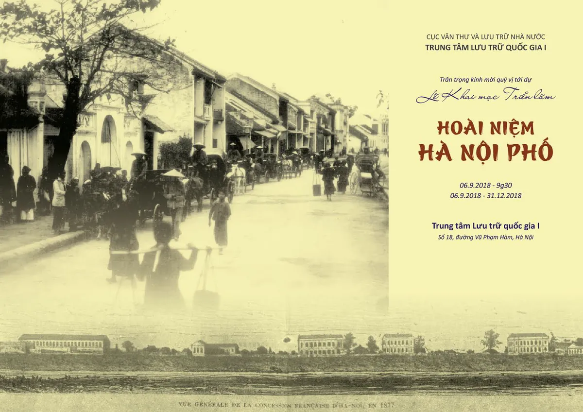 Triển lãm Hoài niệm Hà Nội phố: Tái hiện “Hà Nội ba sáu phố phường” thuở xưa - Ảnh 1.