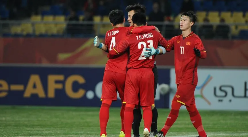 ẢNH: Những khoảnh khắc ấn tượng trong chiến thắng lịch sử của U23 Việt Nam trước U23 Australia - Ảnh 10. ẢNH: Những khoảnh khắc ấn tượng trong chiến thắng lịch sử của U23 Việt Nam trước U23 Australia - Ảnh 10.
