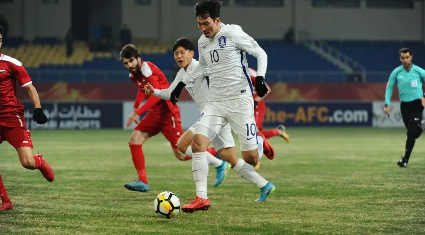 18h30 hôm nay (17/1), U23 Hàn Quốc - U23 Australia: Trận đấu quyết định (Bảng D - VCK U23 châu Á 2018) - Ảnh 1. 18h30 hôm nay (17/1), U23 Hàn Quốc - U23 Australia: Trận đấu quyết định (Bảng D - VCK U23 châu Á 2018) - Ảnh 1.