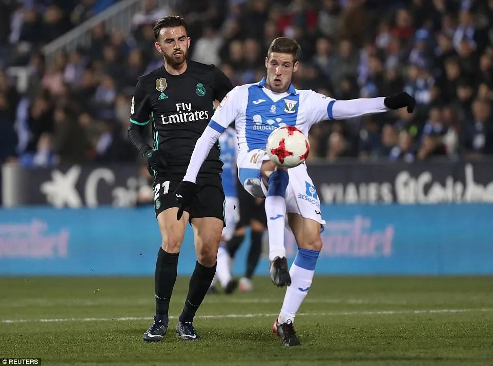 Tứ kết lượt đi cúp Nhà vua Tây Ban Nha: Real Madrid thắng tối thiểu Leganes - Ảnh 2. Tứ kết lượt đi cúp Nhà vua Tây Ban Nha: Real Madrid thắng tối thiểu Leganes - Ảnh 2.