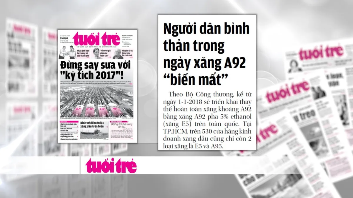 Thay xăng A92 băng E5: Thị trường không biến động, nhưng người dân còn e ngại - Ảnh 1.