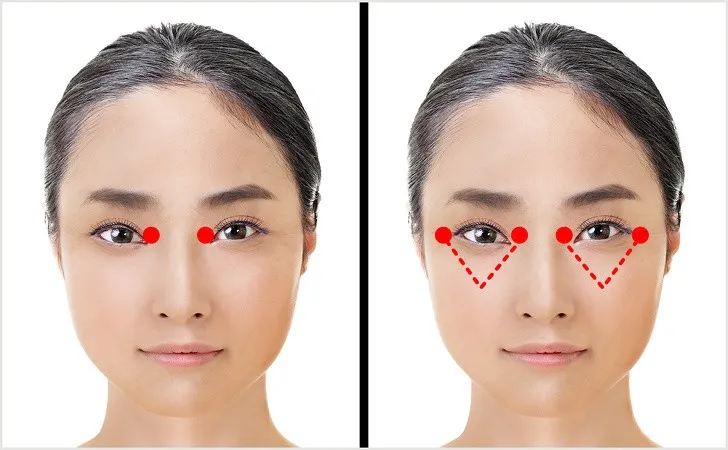 Kỹ thuật massage giúp trẻ hóa đôi mắt chỉ trong 1 phút - Ảnh 3. Kỹ thuật massage giúp trẻ hóa đôi mắt chỉ trong 1 phút - Ảnh 3.