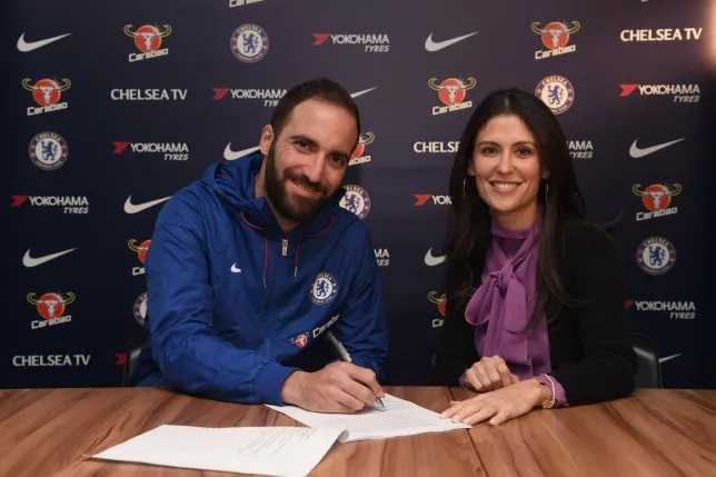 Chelsea chính thức chiêu mộ thành công chân gỗ Higuain - Ảnh 1. Chelsea chính thức chiêu mộ thành công chân gỗ Higuain - Ảnh 1.