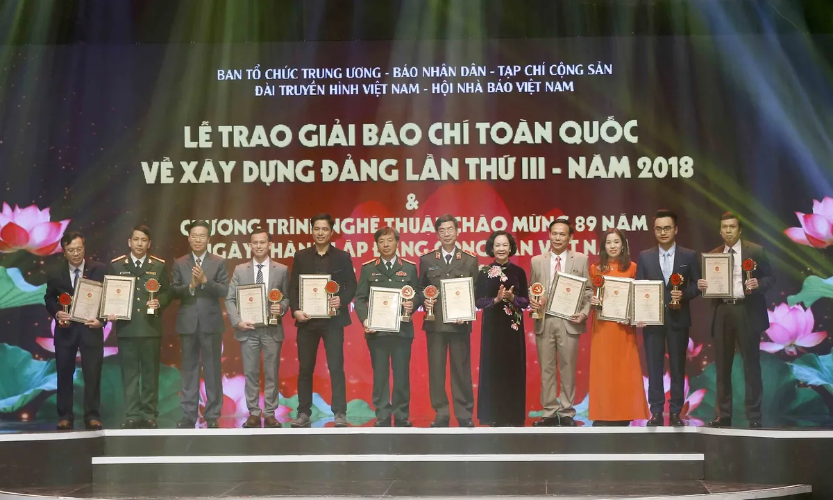 Đ&agrave;i THVN xuất sắc gi&agrave;nh 3 giải tại Lễ trao giải b&aacute;o ch&iacute; to&agrave;n quốc về x&acirc;y dựng Đảng lần thứ III - năm 2018 - Ảnh 1.