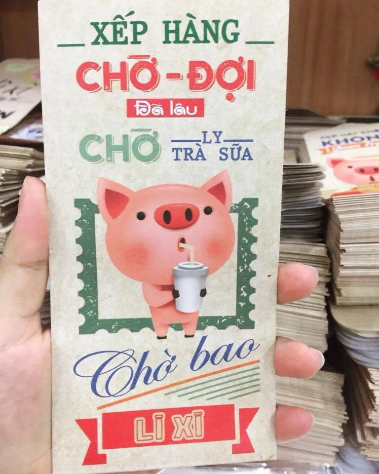 Bao lì xì Vintage vui nhộn được lòng giới trẻ - Ảnh 2.