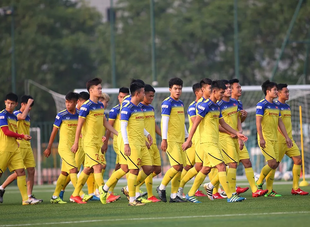 Lo lắng về chấn thương, thầy Park cho U22 Việt Nam tập nhẹ - Ảnh 5. Lo lắng về chấn thương, thầy Park cho U22 Việt Nam tập nhẹ - Ảnh 5.