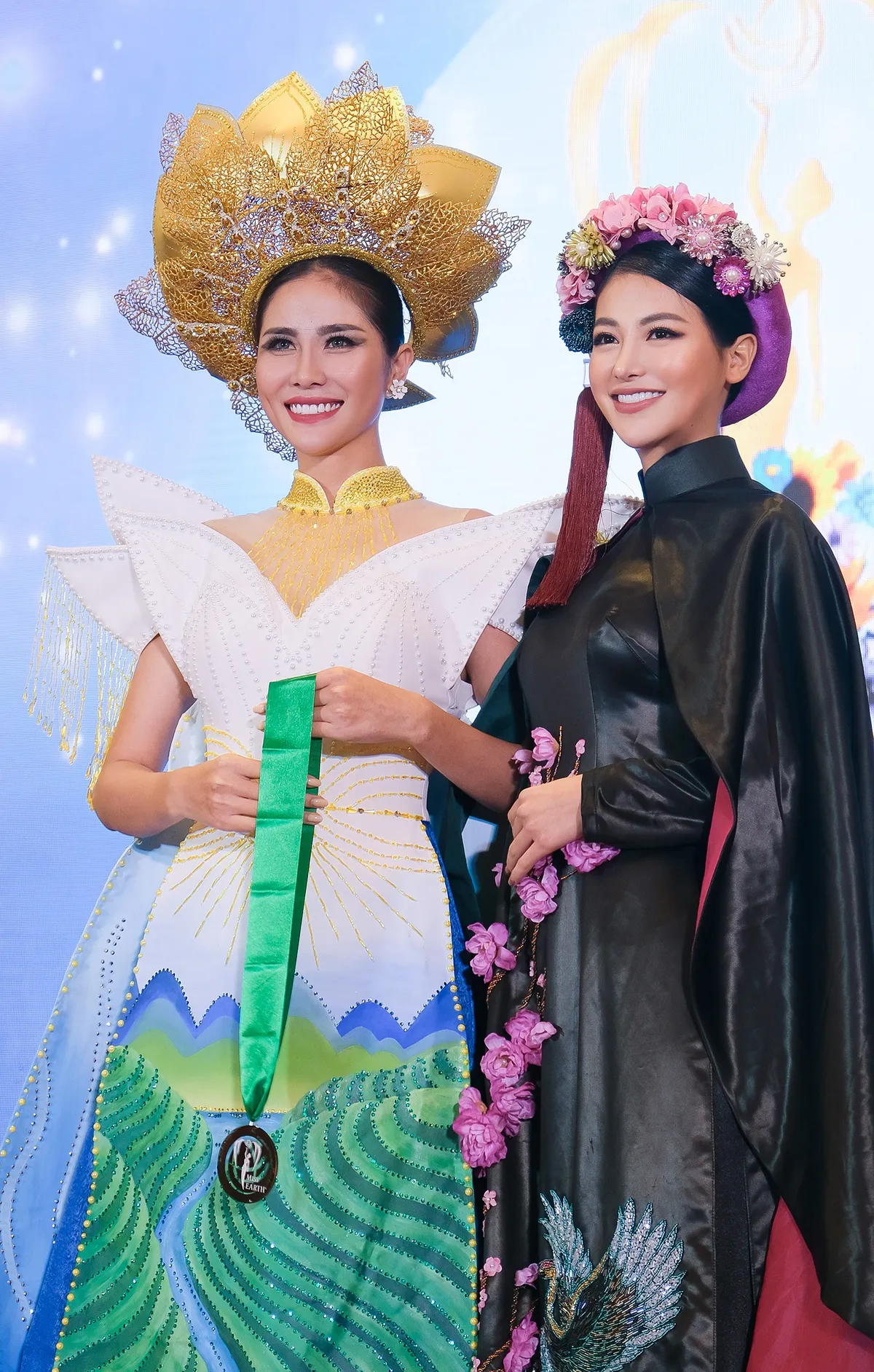 Phương Khánh diện áo dài lộng lẫy chấm thi Miss Earth 2019 - Ảnh 5.