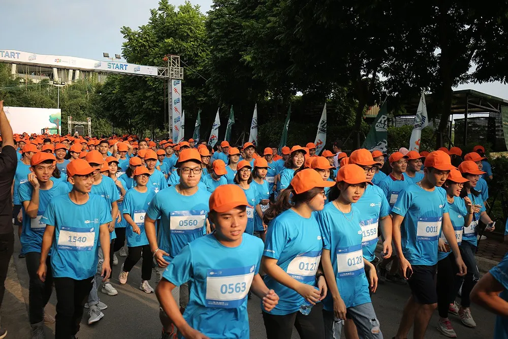 2000 vận động viên tham gia giải chạy Run For Green 2019 tại Hà Nội - Ảnh 1.