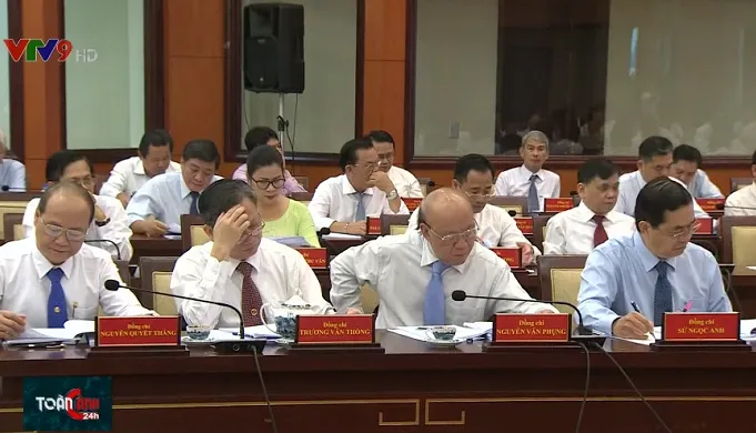 Hội nghị Thành ủy TP.HCM: Thành phố đang bước vào giai đoạn nước rút - Ảnh 1. Hội nghị Thành ủy TP.HCM: Thành phố đang bước vào giai đoạn nước rút - Ảnh 1.
