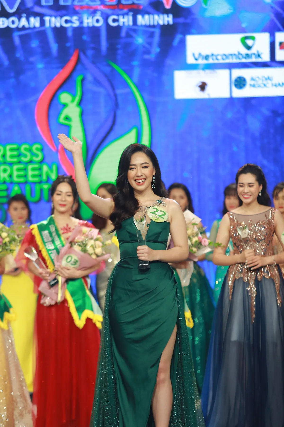 Top 15 Hoa hậu Việt Nam 2018 Phạm Ngọc Hà My đăng quang Hoa khôi Press Green Beauty 2019 - Ảnh 2.