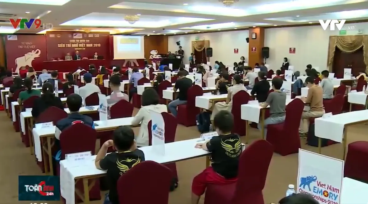 Cuộc thi si&ecirc;u tr&iacute; nhớ lớn nhất Việt Nam - Ảnh 1.
