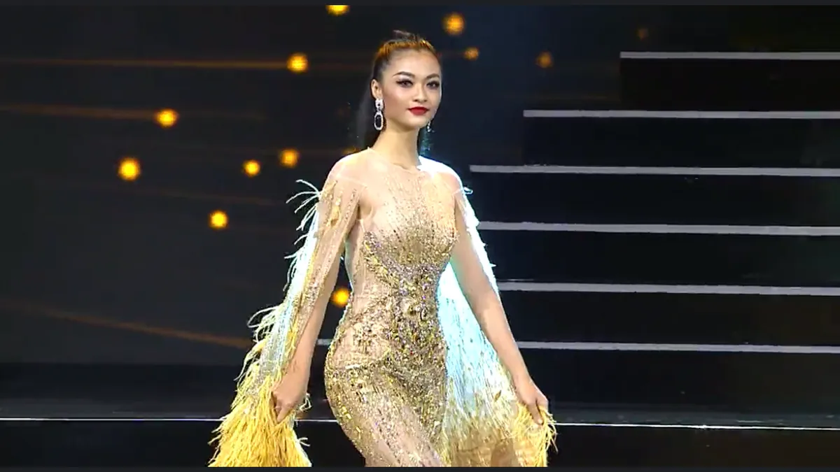 Kiều Loan diện jumpsuit, bikini trình diễn trong đêm Bán kết Miss Grand International 2019 - Ảnh 5.