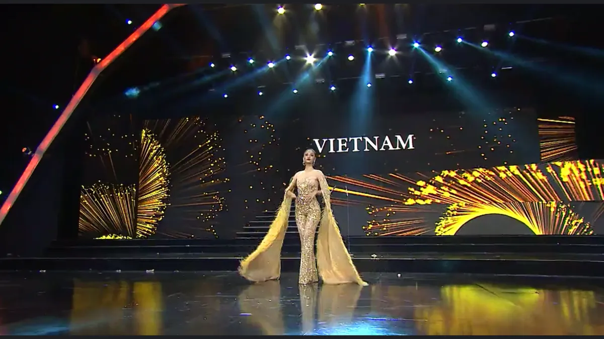 Kiều Loan diện jumpsuit, bikini trình diễn trong đêm Bán kết Miss Grand International 2019 - Ảnh 2.