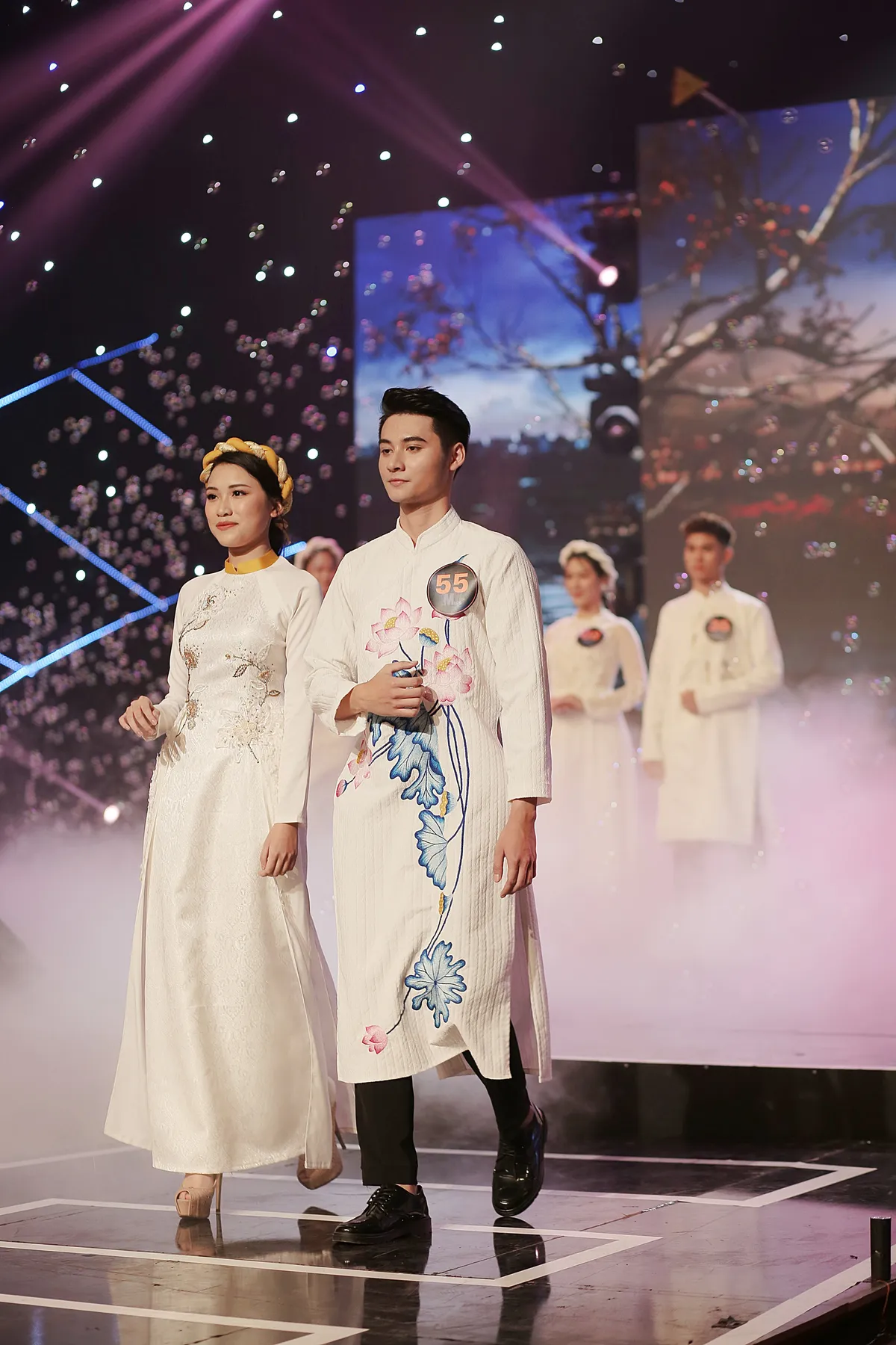 Top 12 Mr&Miss - Gương mặt sinh viên 2019 tỏa sáng với áo dài truyền thống - Ảnh 5.