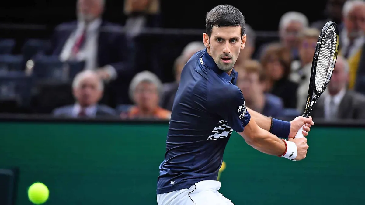 Paris Masters 2019: Djokovic thẳng tiến vào tứ kết - Ảnh 3. Paris Masters 2019: Djokovic thẳng tiến vào tứ kết - Ảnh 3.