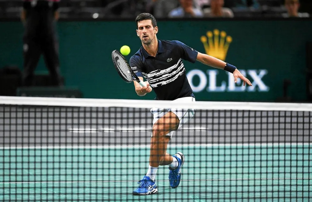 Paris Masters 2019: Djokovic nhọc nhằn vào vòng 3 - Ảnh 2. Paris Masters 2019: Djokovic nhọc nhằn vào vòng 3 - Ảnh 2.