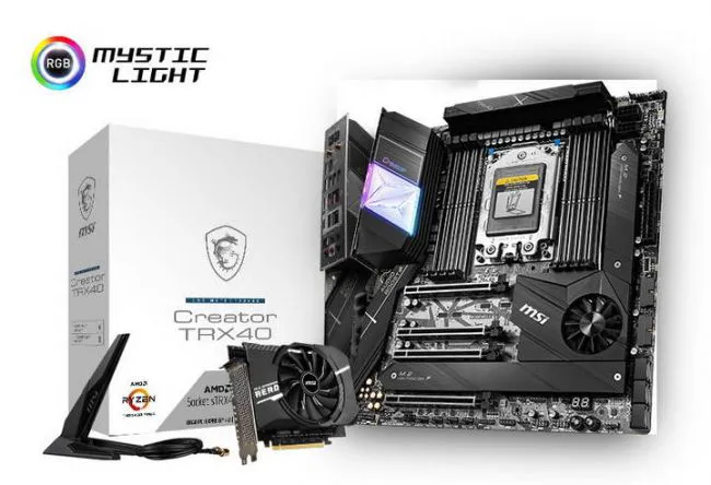 MSI ra mắt bộ 3 bo mạch chủ TRX 40 hỗ trợ chip AMD Ryzen Threadripper thế hệ thứ 3 - Ảnh 1.