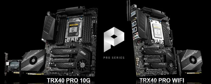 MSI ra mắt bộ 3 bo mạch chủ TRX 40 hỗ trợ chip AMD Ryzen Threadripper thế hệ thứ 3 - Ảnh 2.