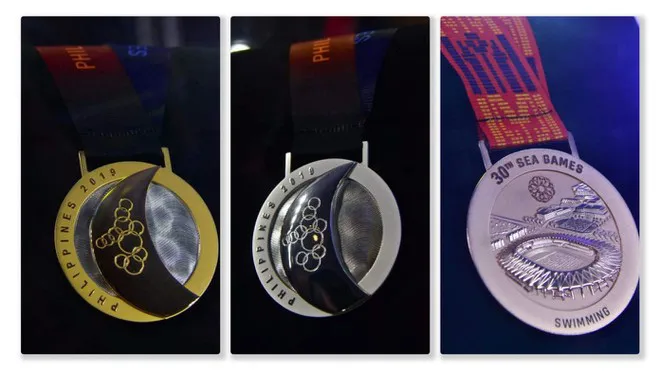 Lộ diện những tấm huy chương đầu tiên tại SEA Games 30 - Ảnh 1. Lộ diện những tấm huy chương đầu tiên tại SEA Games 30 - Ảnh 1.