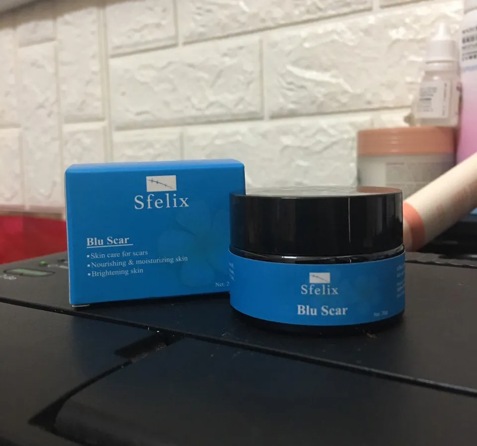 Sfelix Blu Scar gi&uacute;p l&agrave;m mờ c&aacute;c vết th&acirc;m n&aacute;m, vết sẹo tr&ecirc;n da - Ảnh 2.