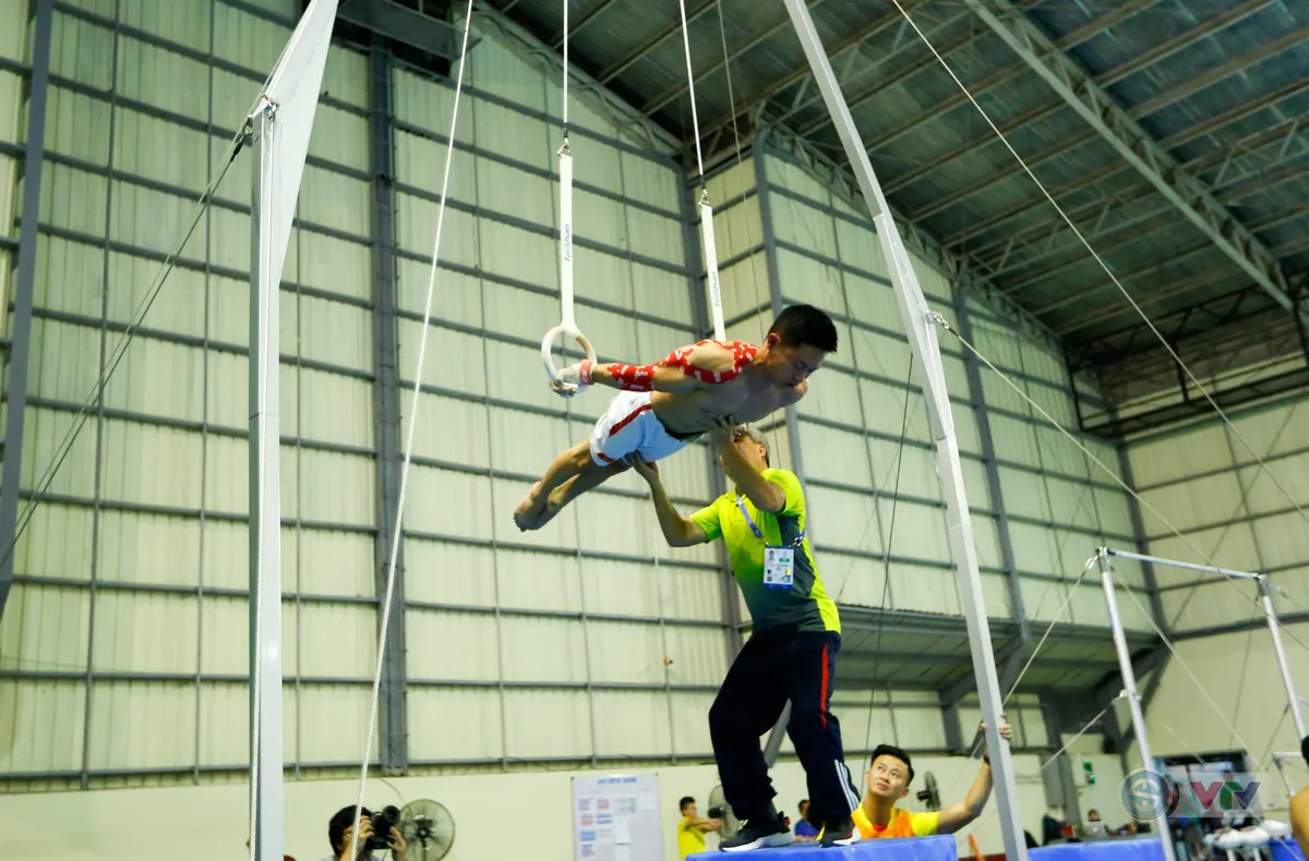 SEA Games 30: Dàn hot boy Thể dục dụng cụ Việt Nam tích cực luyện tập tại Manila để tranh HCV - Ảnh 3. SEA Games 30: Dàn hot boy Thể dục dụng cụ Việt Nam tích cực luyện tập tại Manila để tranh HCV - Ảnh 3.