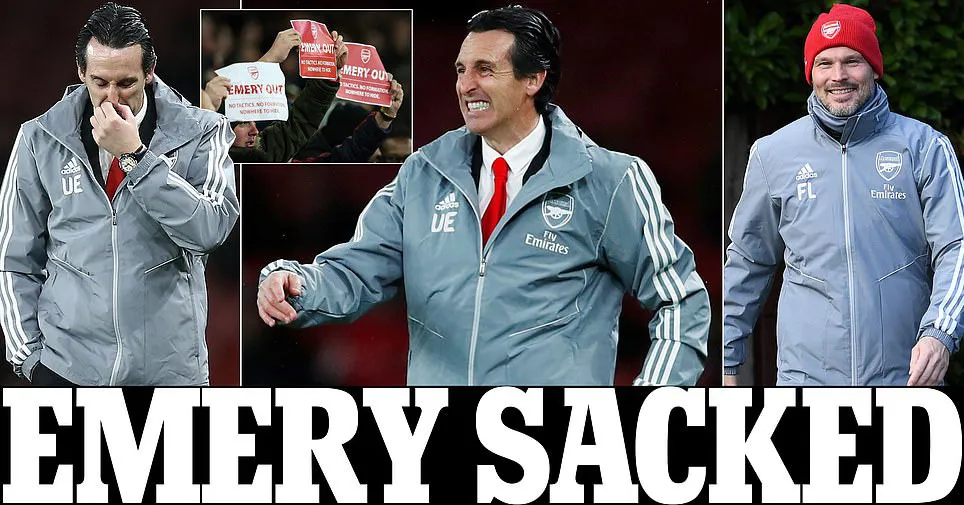 CHÍNH THỨC: Arsenal sa thải HLV Unai Emery - Ảnh 1.