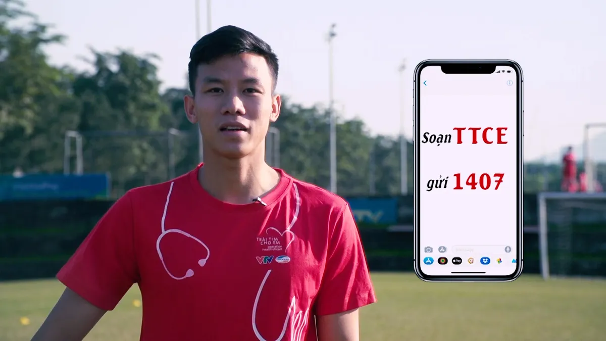Quế Ngọc Hải, Bùi Tiến Dũng, Nguyễn Trọng Đại kêu gọi ủng hộ bệnh nhi tim bẩm sinh - Ảnh 2. Quế Ngọc Hải, Bùi Tiến Dũng, Nguyễn Trọng Đại kêu gọi ủng hộ bệnh nhi tim bẩm sinh - Ảnh 2.