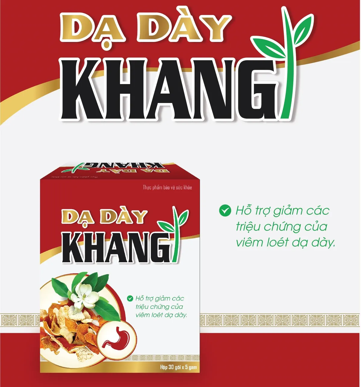 “Vì sức khoẻ của bạn”: Triệu chứng loét dạ dày và những điều cần biết về TPBVSK Dạ Dày Khang - Ảnh 3.
