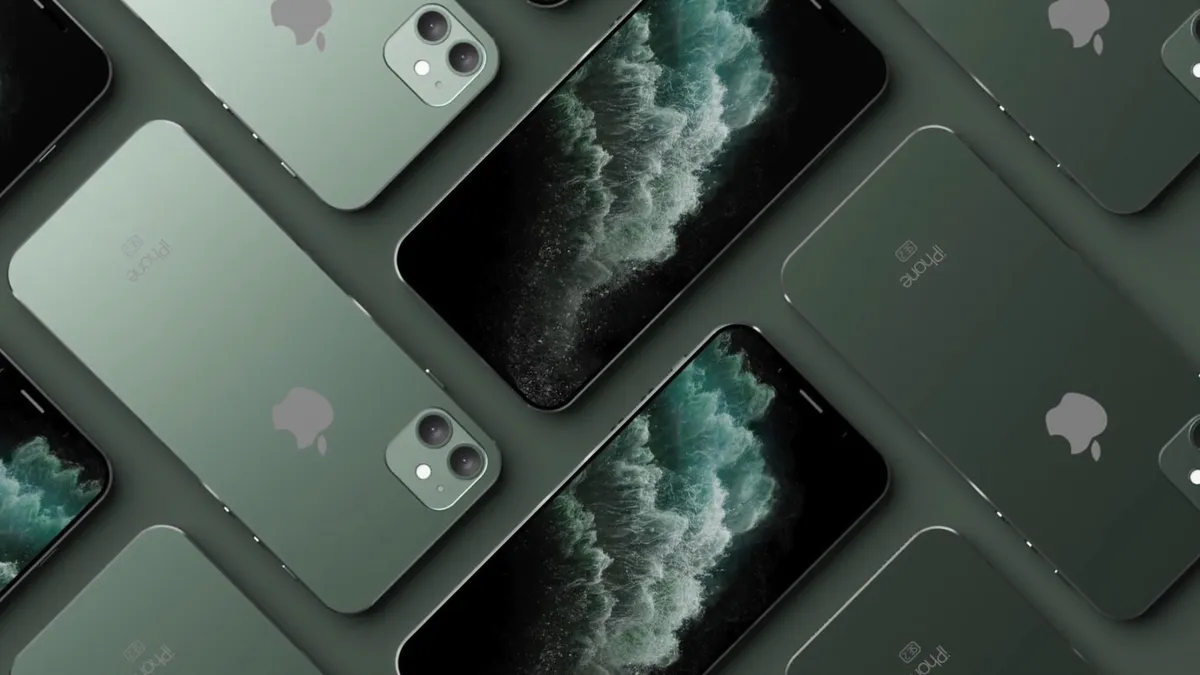 Chất lừ iPhone SE 2 m&agrave;u xanh r&ecirc;u Midnight - Ảnh 1.