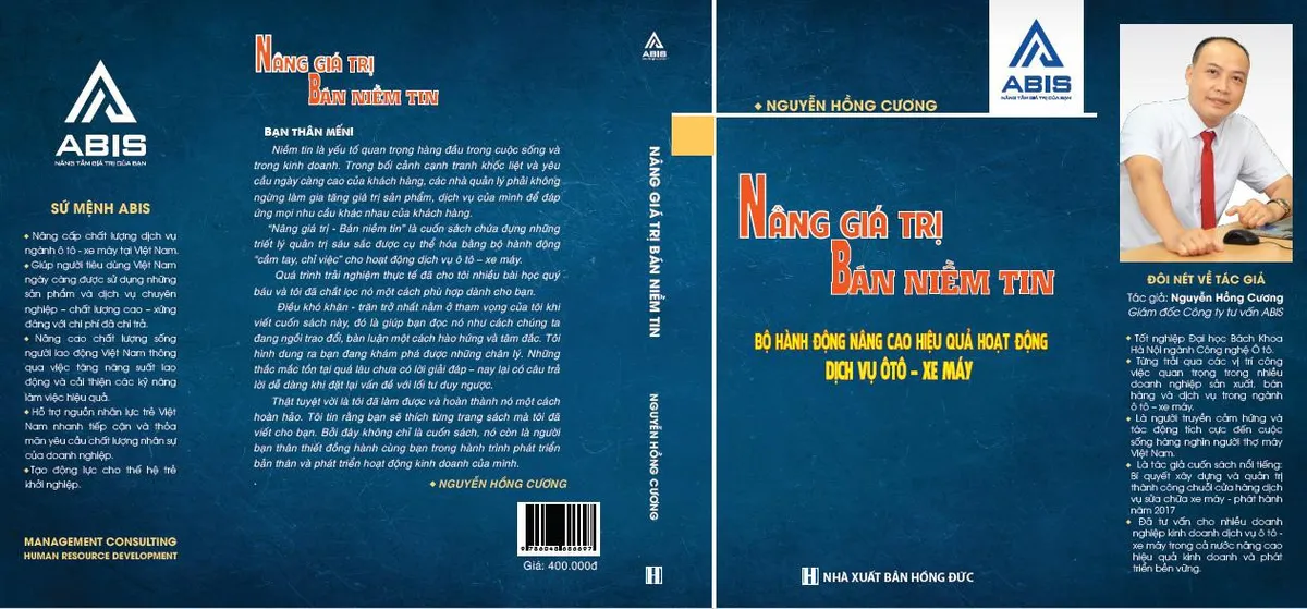 “Nâng giá trị - Bán niềm tin”: Cuốn sách giúp nâng cao hiệu quả kinh doanh dịch vụ ô tô – xe máy - Ảnh 1.