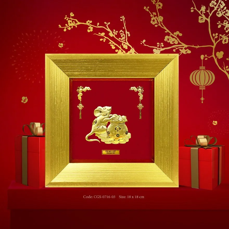 Nghệ thuật vàng thủ công trong bộ sưu tập tết của Prima Art - Ảnh 2. Nghệ thuật vàng thủ công trong bộ sưu tập tết của Prima Art - Ảnh 2.