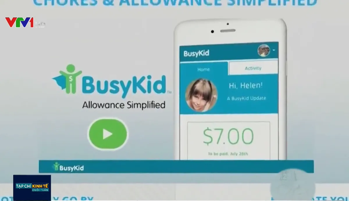 Bố mẹ Mỹ dùng ứng dụng điện thoại để dạy con về giá trị của đồng tiền - Ảnh 2.