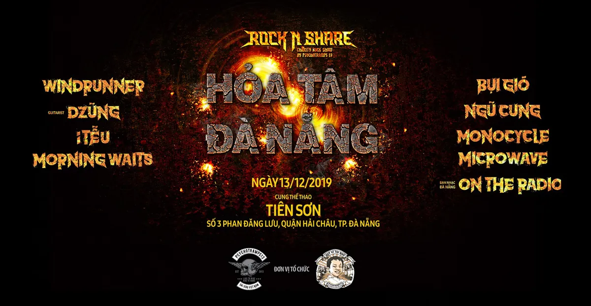 Rock’N’Share 2019 lần đầu đặt chân đến Đà Nẵng - Ảnh 1.