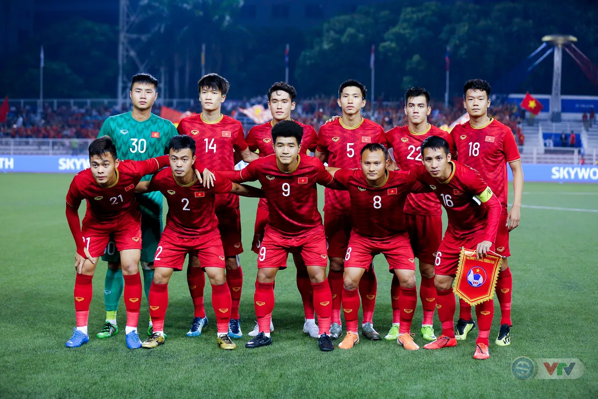 ẢNH: Những khoảnh khắc ấn tượng trong chiến thắng của U22 Việt Nam trước U22 Campuchia - Ảnh 3. ẢNH: Những khoảnh khắc ấn tượng trong chiến thắng của U22 Việt Nam trước U22 Campuchia - Ảnh 3.