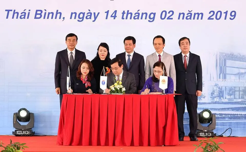 Khởi công xây dựng bệnh viện lớn nhất tỉnh Thái Bình - Ảnh 1.