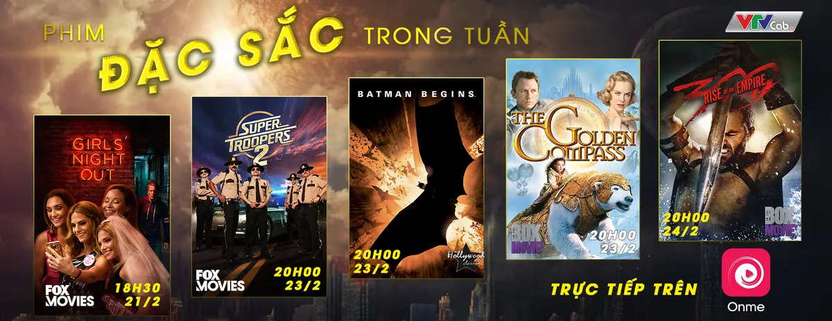 Đặc sắc phim cuối tuần trên VTVcab và Onme - Ảnh 1.