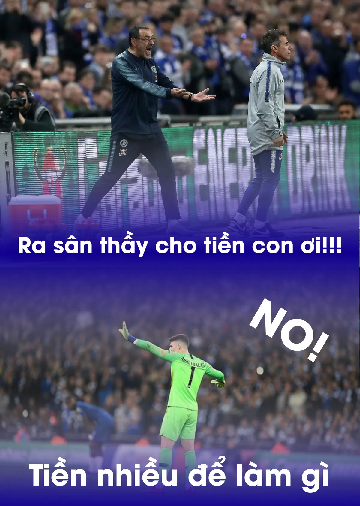 Tổng hợp ảnh chế Kepa sau hành vi chống HLV Sarri - Ảnh 6. Tổng hợp ảnh chế Kepa sau hành vi chống HLV Sarri - Ảnh 6.