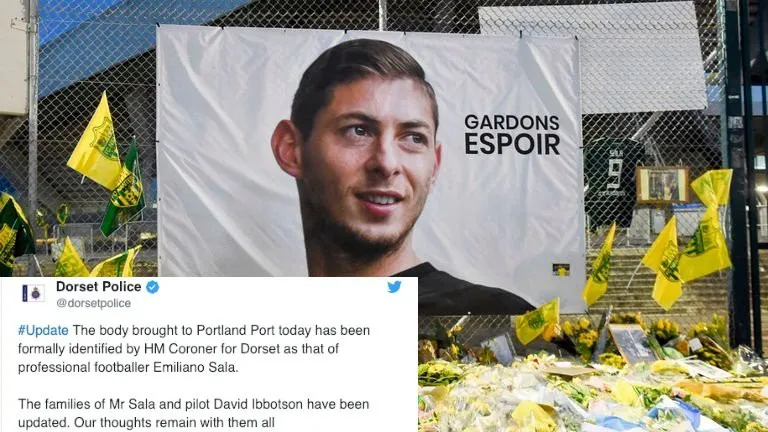 CHÍNH THỨC: Emiliano Sala được xác định đã thiệt mạng! - Ảnh 1. CHÍNH THỨC: Emiliano Sala được xác định đã thiệt mạng! - Ảnh 1.