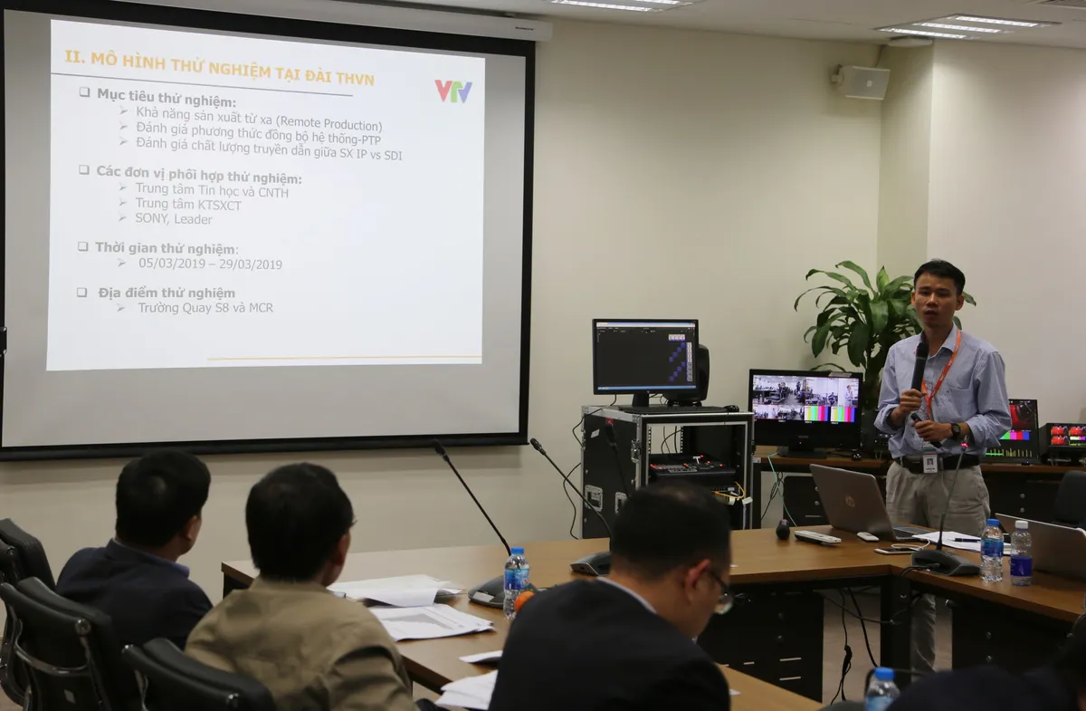 VTV thử nghiệm công nghệ IP trong sản xuất chương trình - Ảnh 3. VTV thử nghiệm công nghệ IP trong sản xuất chương trình - Ảnh 3.