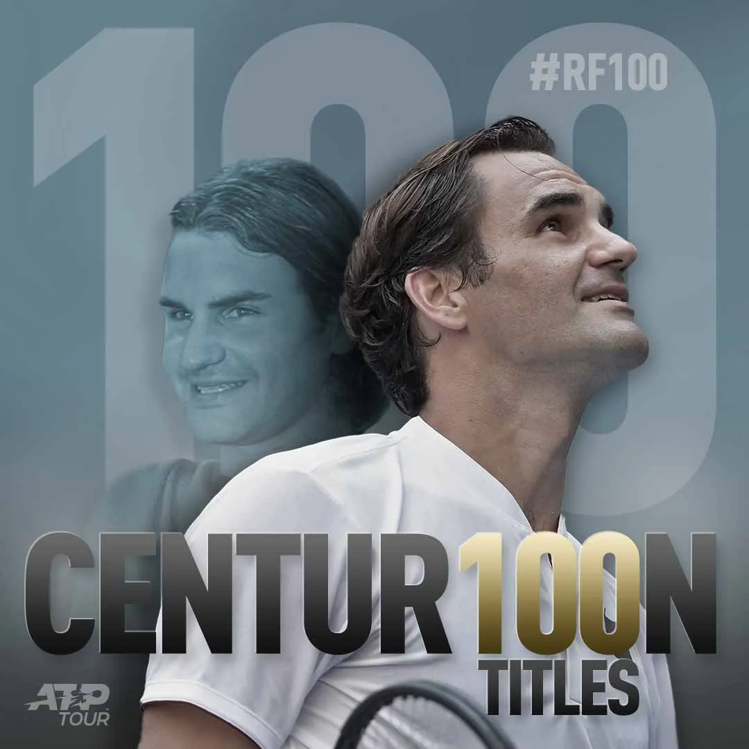 Roger Federer chính thức giành danh hiệu ATP thứ 100 - Ảnh 4. Roger Federer chính thức giành danh hiệu ATP thứ 100 - Ảnh 4.