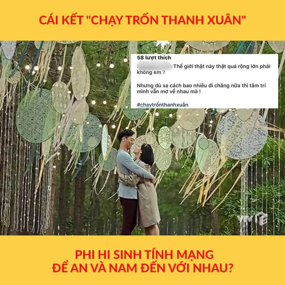 Kết phim Chạy trốn thanh xuân, An (Lưu Đê Ly) và Nam (Mạnh Trường) lại trở về bên nhau? - Ảnh 3.